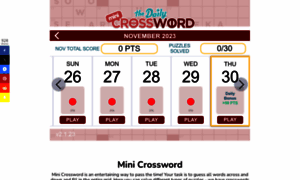 Mini-crossword.com thumbnail