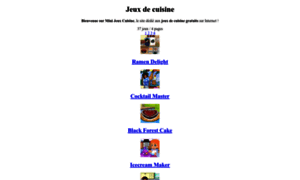 Mini-jeux-cuisine.com thumbnail