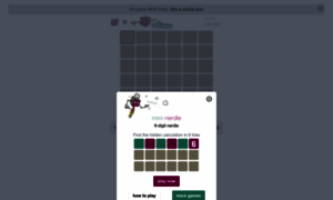 Mini.nerdlegame.com thumbnail