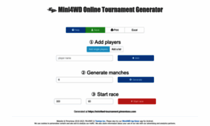 Mini4wd-tournament.pimentoso.com thumbnail
