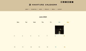 Miniature-calendar.com thumbnail