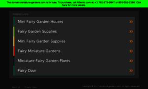 Miniature-gardens.com thumbnail