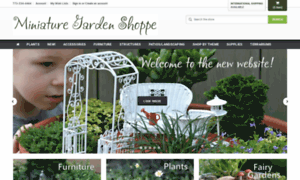 Miniaturegardenshoppe.com thumbnail