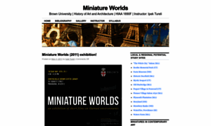 Miniatureworlds.wordpress.com thumbnail