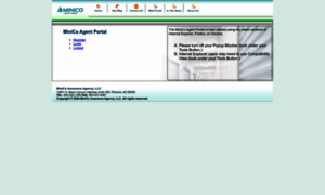 Minicoagentportal.com thumbnail