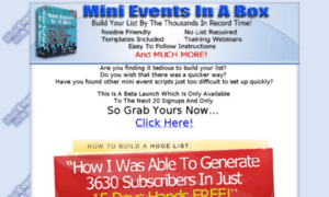 Minieventsinabox.com thumbnail