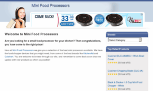 Minifoodprocessors.net thumbnail