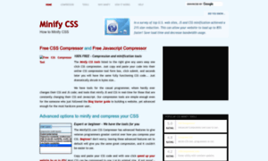 Minifycss.com thumbnail