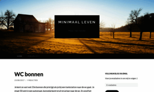 Minimaalleven.wordpress.com thumbnail