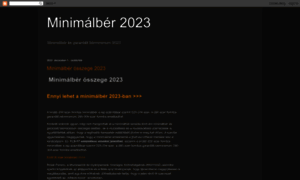 Minimalber.blogspot.hu thumbnail