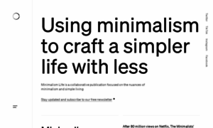 Minimalism.life thumbnail