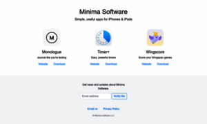 Minimasoftware.com thumbnail