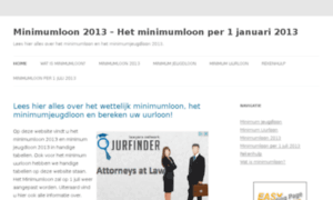 Minimumloon2013.nl thumbnail