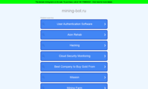 Mining-bot.ru thumbnail