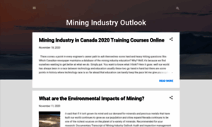 Miningindustryoutlook.blogspot.com thumbnail