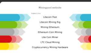 Miningpool.website thumbnail