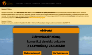 Miniportal.uzp.gov.pl thumbnail