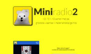 Miniradio2.be thumbnail