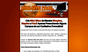 Minisitefacil.com.br thumbnail