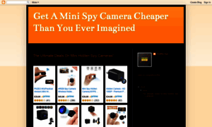 Minispycameras.blogspot.com thumbnail