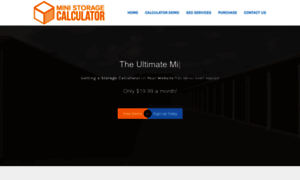 Ministoragecalculator.com thumbnail