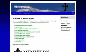 Ministry.com thumbnail