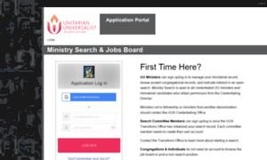 Ministrysearch.uua.org thumbnail