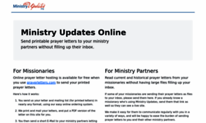 Ministryupdates.org thumbnail