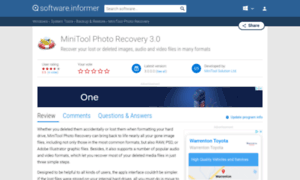 Minitool-photo-recovery-free.software.informer.com thumbnail