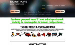 Minitractors.be thumbnail