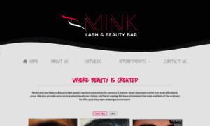 Minklashbeautybars.com thumbnail