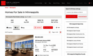 Minneapolisrealestate.com thumbnail