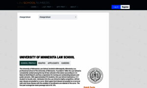 Minnesota.lawschoolnumbers.com thumbnail