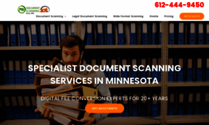 Minnesotadocumentscanning.com thumbnail