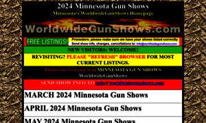 Minnesotagunshows.net thumbnail