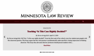 Minnesotalawreview.org thumbnail