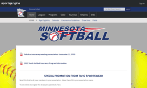 Minnesotasoftball.sportngin.com thumbnail