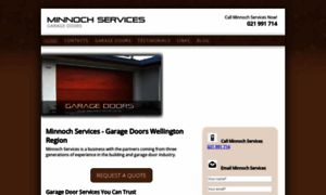 Minnochgaragedoors.co.nz thumbnail