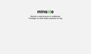 Minside.dt.no thumbnail