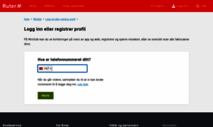 Minside.ruter.no thumbnail