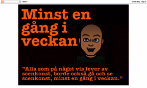 Minstengangiveckan.blogspot.com thumbnail