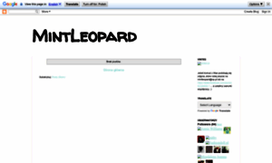 Mint-leopard.blogspot.com thumbnail