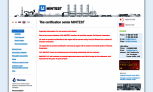 Mintest-global.com thumbnail