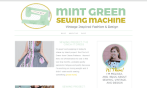 Mintgreensewingmachine.com thumbnail