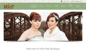 Minthairboutique.com thumbnail