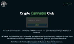 Mintnftoker.cryptocannabisclub.com thumbnail