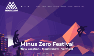 Minuszerofestival.com thumbnail