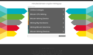 Minuteclaimers-crypto-mining.xyz thumbnail