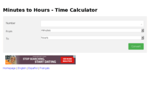 Minutestohours.com thumbnail