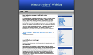 Minutetraders.wordpress.com thumbnail